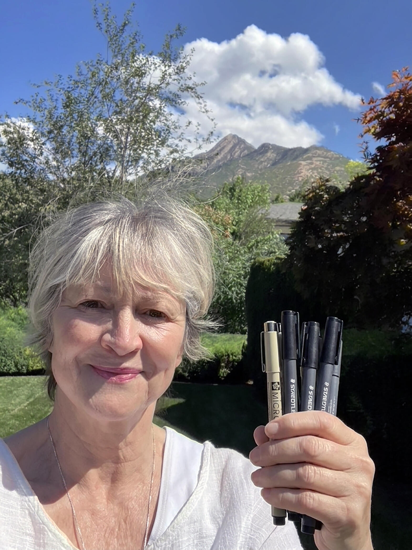 Dictionary Dyslexia Photo of illustrator Jeraldine Lovell-Cole, illustrator of Diary of a Dyslexic Kid, sister of the author, and a dyslexic kid herself.